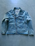 【HOUSTON】”DENIM DOUBLE RIDERS JACKET”