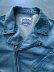 画像3: 【HOUSTON】”DENIM DOUBLE RIDERS JACKET”
