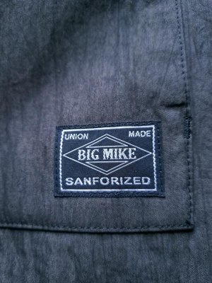 画像7: 【BIG MIKE】"Pigment Long Coach Jacket / BLACK"