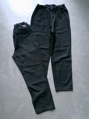 画像1: 【GUNG HO】"EAZY FATIGUE PANTS / BLACK DENIM"
