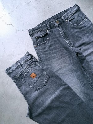 画像2: 【GUNG HO】"DENIM TAPARED PANTS"