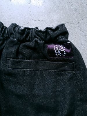 画像11: 【GUNG HO】"EAZY FATIGUE PANTS / BLACK DENIM"