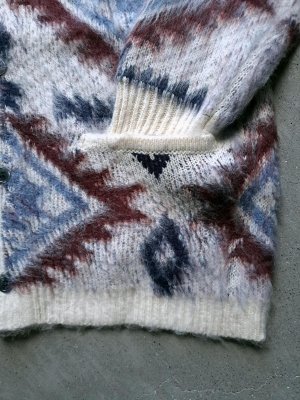 画像9: 【UNIVERD72】"MOHAIR TOUCH CARDIGAN(NATIVE)"
