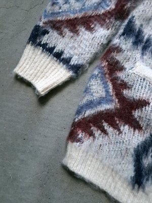 画像7: 【UNIVERD72】"MOHAIR TOUCH CARDIGAN(NATIVE)"