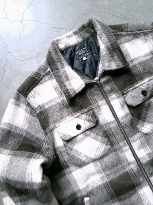 画像3: 【BIG MIKE】"Ombre Zip Quilted Lining Jacket (BRN×BLK)"