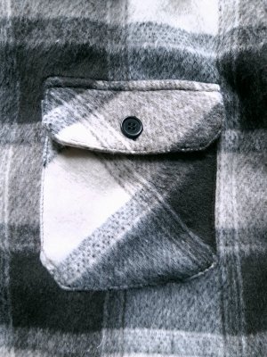 画像6: 【BIG MIKE】"Ombre Zip Quilted Lining Jacket (BLK×OFF)"