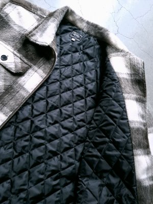 画像10: 【BIG MIKE】"Ombre Zip Quilted Lining Jacket (BRN×BLK)"