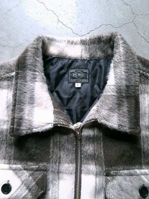 画像5: 【BIG MIKE】"Ombre Zip Quilted Lining Jacket (BRN×BLK)"