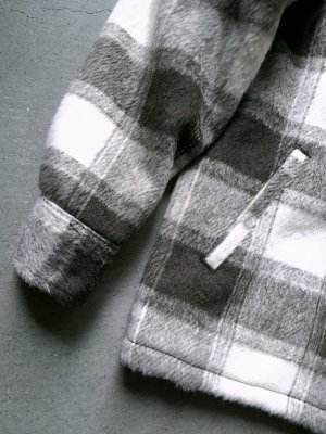 画像7: 【BIG MIKE】"Ombre Zip Quilted Lining Jacket (BRN×BLK)"