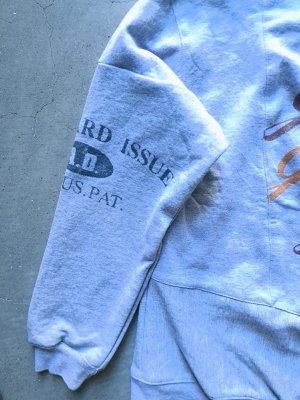 画像4: 【Mr. Remake Man】”PW Remake College Crew Sweat Crew / GREY-L"