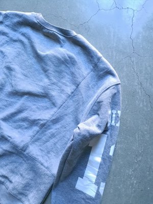 画像9: 【Mr. Remake Man】”PW Remake College Crew Sweat Crew / GREY-M"