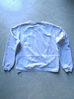 画像8: 【Mr. Remake Man】”PW Remake College Crew Sweat Crew / GREY-L"
