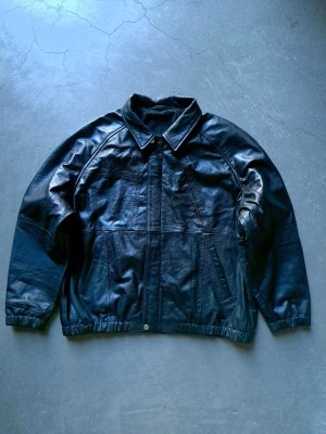 画像1: 【modem design】 "Reproduct Leather Drizzler Jacket"