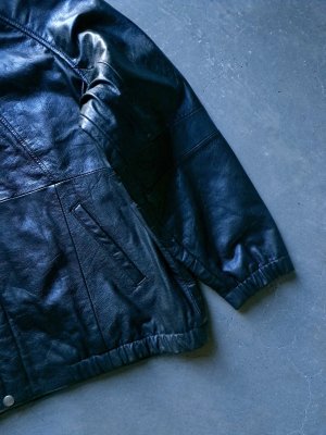 画像4: 【modem design】 "Reproduct Leather Drizzler Jacket"