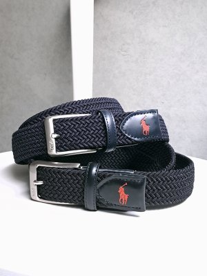 画像1: 【Polo Ralph Lauren】"Rubber Mesh Belt"