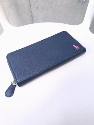画像4: 【Polo Ralph Lauren】"Contrast Leather with Color Polo Round long wallet"