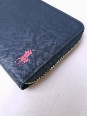 画像7: 【Polo Ralph Lauren】"Contrast Leather with Color Polo Round long wallet"