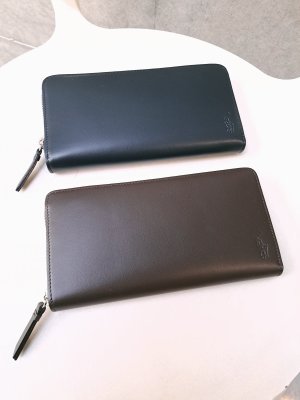 画像2: 【Polo Ralph Lauren】"Calf leather round long wallet"