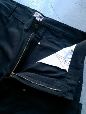 画像9: 【HOUSTON】”DUCK DOUBLE KNEE PAINTER PNATS / BLACK”