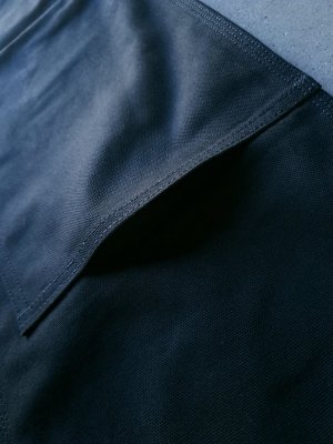 画像8: 【HOUSTON】”DUCK DOUBLE KNEE PAINTER PNATS / BLACK”