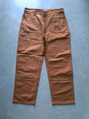 画像1: 【HOUSTON】”DUCK DOUBLE KNEE PAINTER PNATS / BROWN”