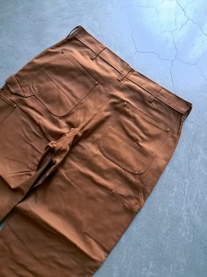 画像12: 【HOUSTON】”DUCK DOUBLE KNEE PAINTER PNATS / BROWN”