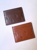 【Polo Ralph Lauren】"PONY Calf leather card case"