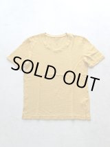 画像: V.D.L.C "V NECK S/STee(MUSTARD)"