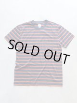 画像: J.CREW  "S/S BORDER POCKET Tee(NAVY/ORANGE)"