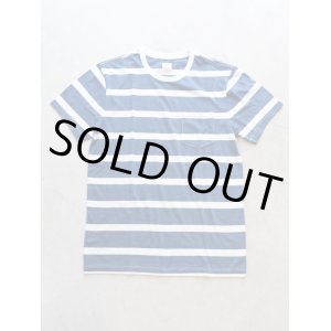 画像: J.CREW  "S/S BORDER POCKET Tee(BLUE/WHITE)"