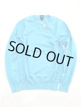 画像: J.CREW "COTTON-CASHMERE V-NECK SWEATER(SKY BLUE)"