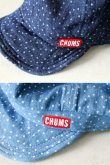 画像3:  CHUMS "Chambray Dot CHUM Cap"