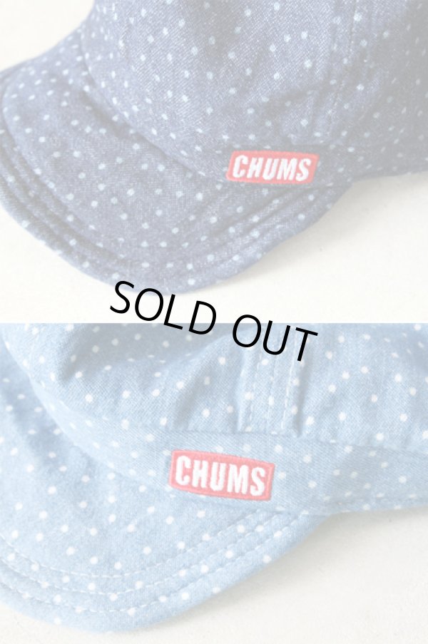 画像3:  CHUMS "Chambray Dot CHUM Cap"