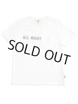 画像: Nasngwam "ALL NIGHT LONG Tee(NATURAL)"