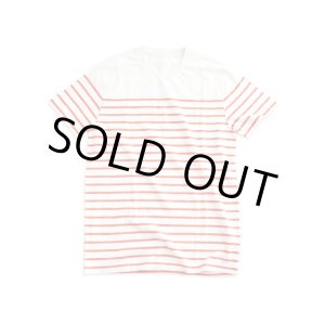 画像: J.CREW  "S/S BORDER Tee(WHITE/ORANGE)"