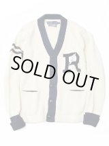 画像: Ralph Lauren "COTTON/LINEN LETTERED CARDIGAN"