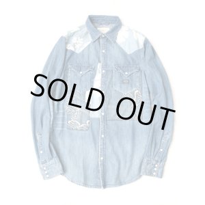 画像: DENIM&SUPPLY "patched western shirt"