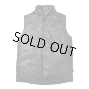 画像: Nasngwam "SUNLIGHT LEATHER VEST(BLACK)"