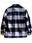 画像2: BEMIDJI "Over Dye Check Shirts Jacket (Grey/Black)"