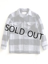 画像: BEMIDJI "Over Dye Check Shirts Jacket (Grey/Black)"