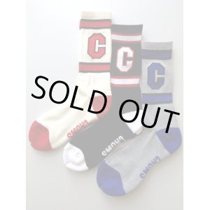 画像: CHUMS "3P C Logo Socks"