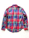 画像3: Ralph Lauren "LIGHT FLANNEL NATIVE CHECK SHIRT"