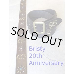 画像: Bristy "20th Anniversary Studs Belt"