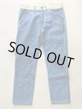 画像: Nasngwam "HIDE ZIP PANTS(DENIM)"