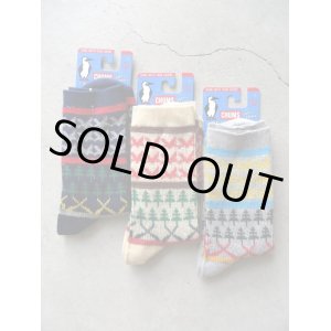 画像: CHUMS "Jacquard Socks"