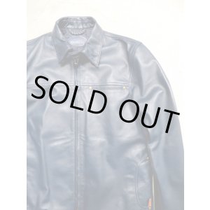 画像: Nasngwam "COUNTRY LEATHER JACKET(NAVY)"