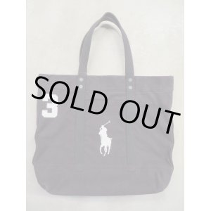 画像: Ralph Lauren "Big Pony Tote Black"