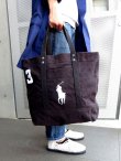 画像10: Ralph Lauren "Big Pony Tote Black"