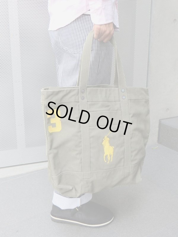 画像8: Ralph Lauren "Big Pony Tote Khaki”
