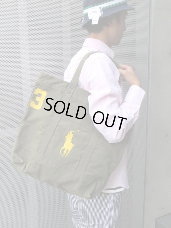 画像7: Ralph Lauren "Big Pony Tote Khaki”